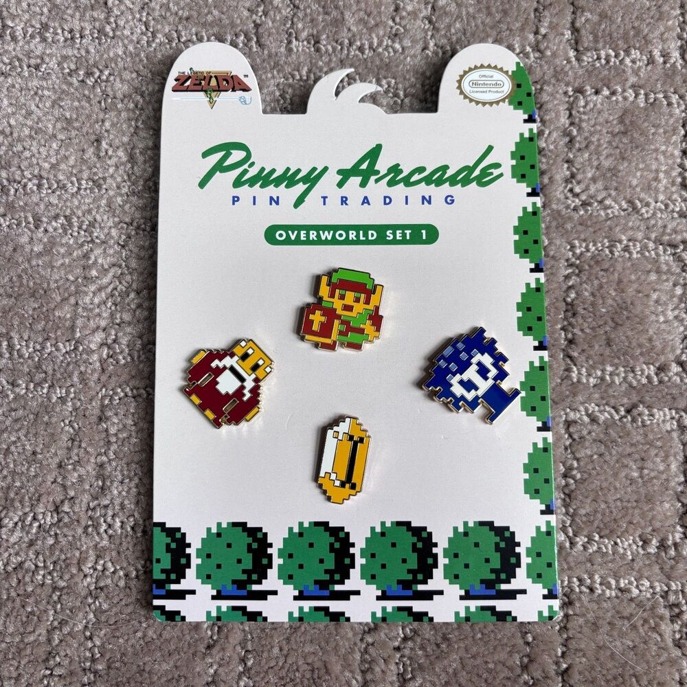 Pinny Arcade 2017 The Legend of Zelda Pin Set New In Package Link